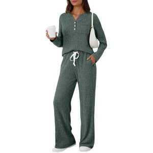 Enjoy Petra Womens 2Pc Blouse & Pant Set